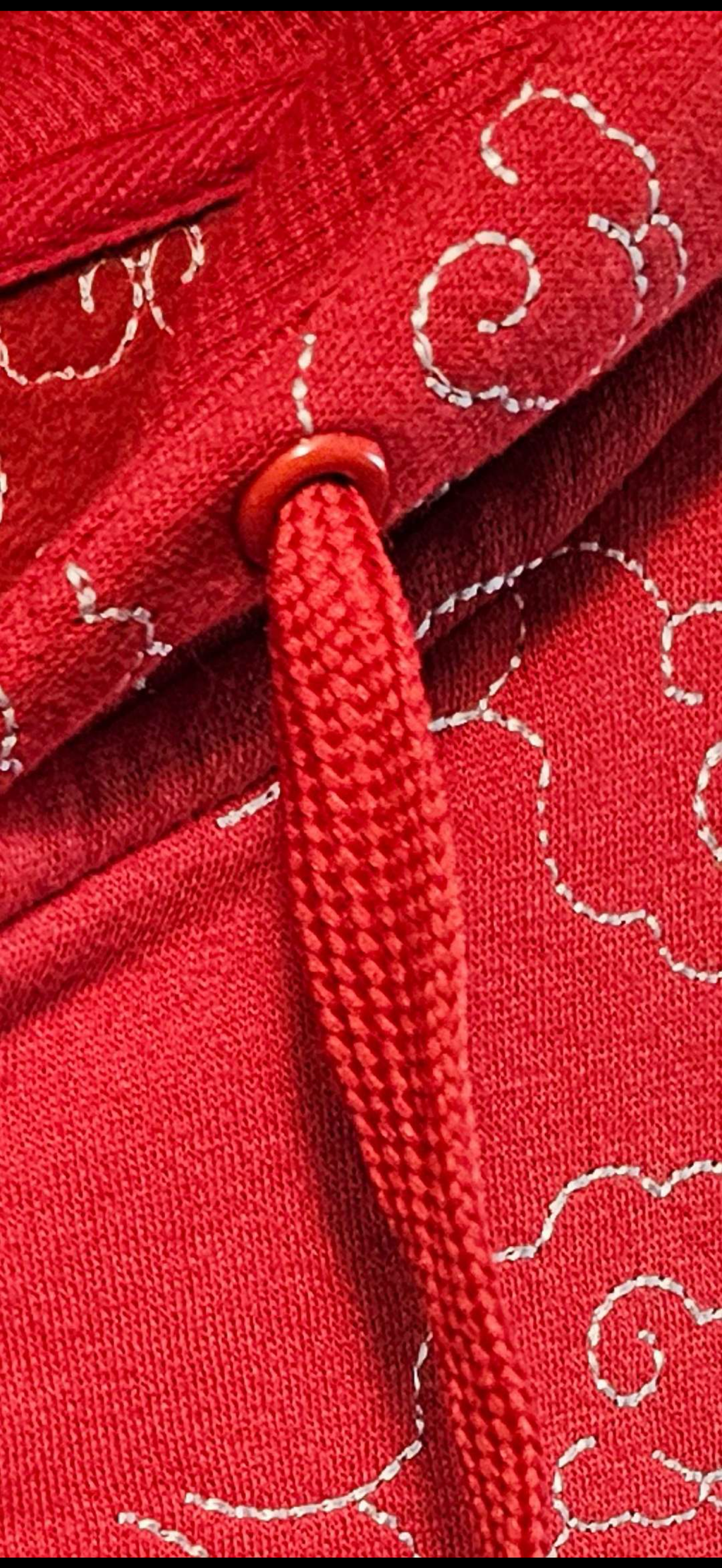 JP Red Cloud Zip Up Hoodie